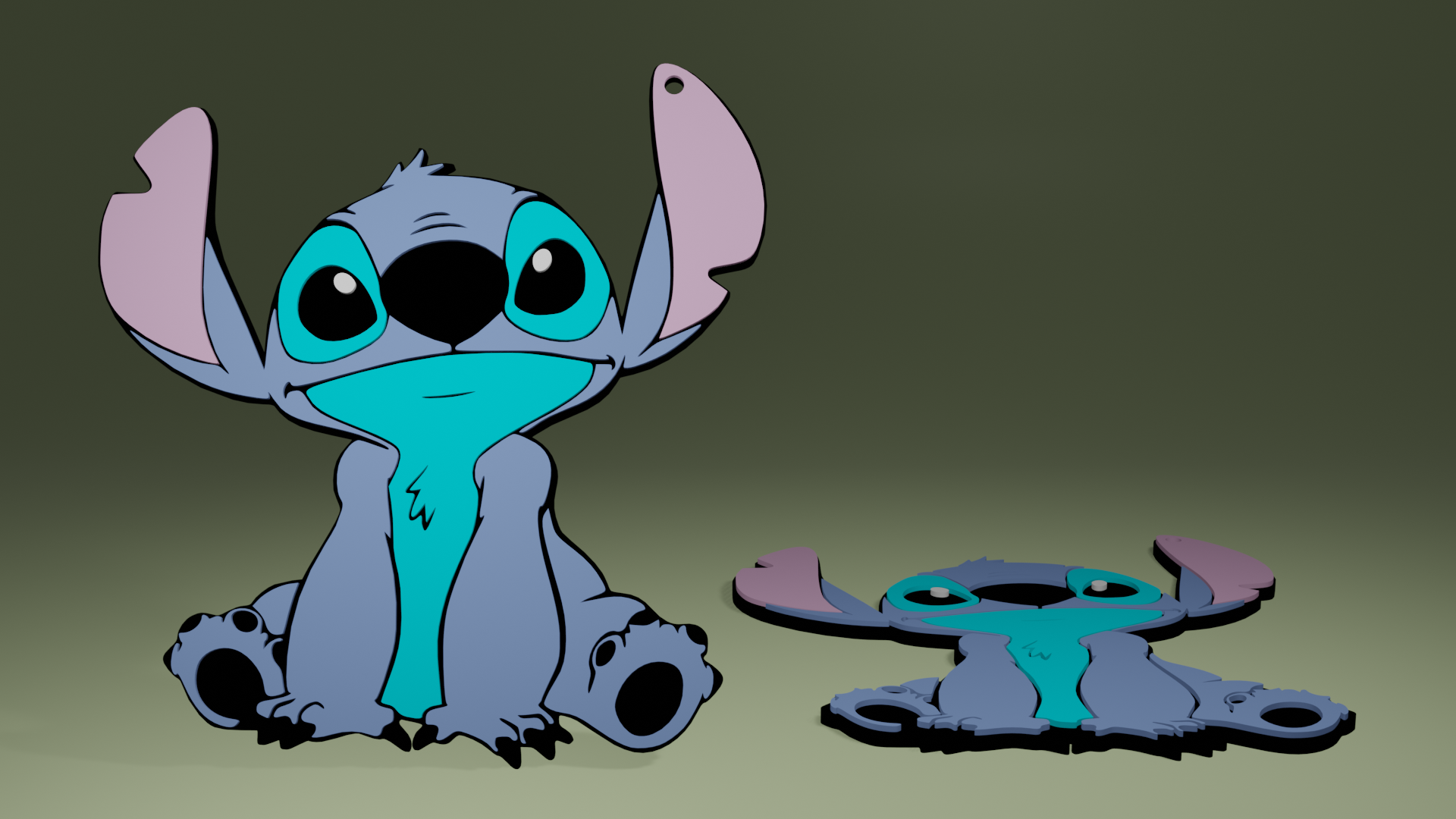 Llavero de Stich