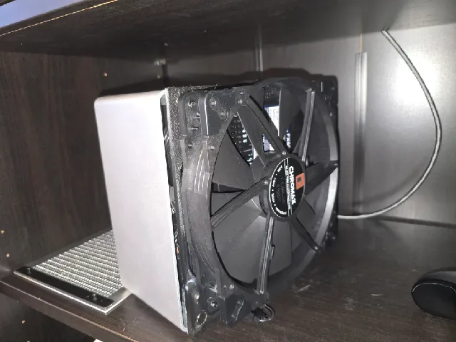 [Hot swappable] Jonsbo NV10 Back Panel 200mm Fan Mount
