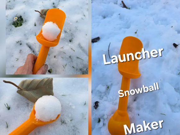 Snowball maker and launcher
