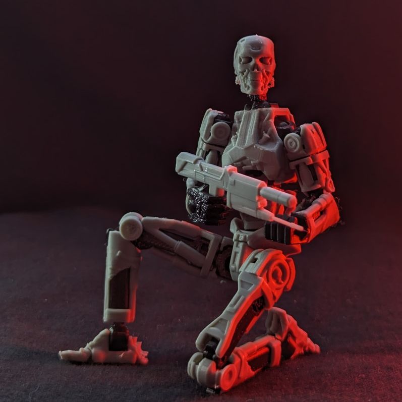Dummy 13 - Terminator T800 Armor by RandomFilament | Download free STL ...