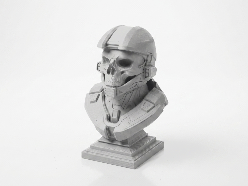Master Chief Skull Bust Gaming Collectible 3D Printable