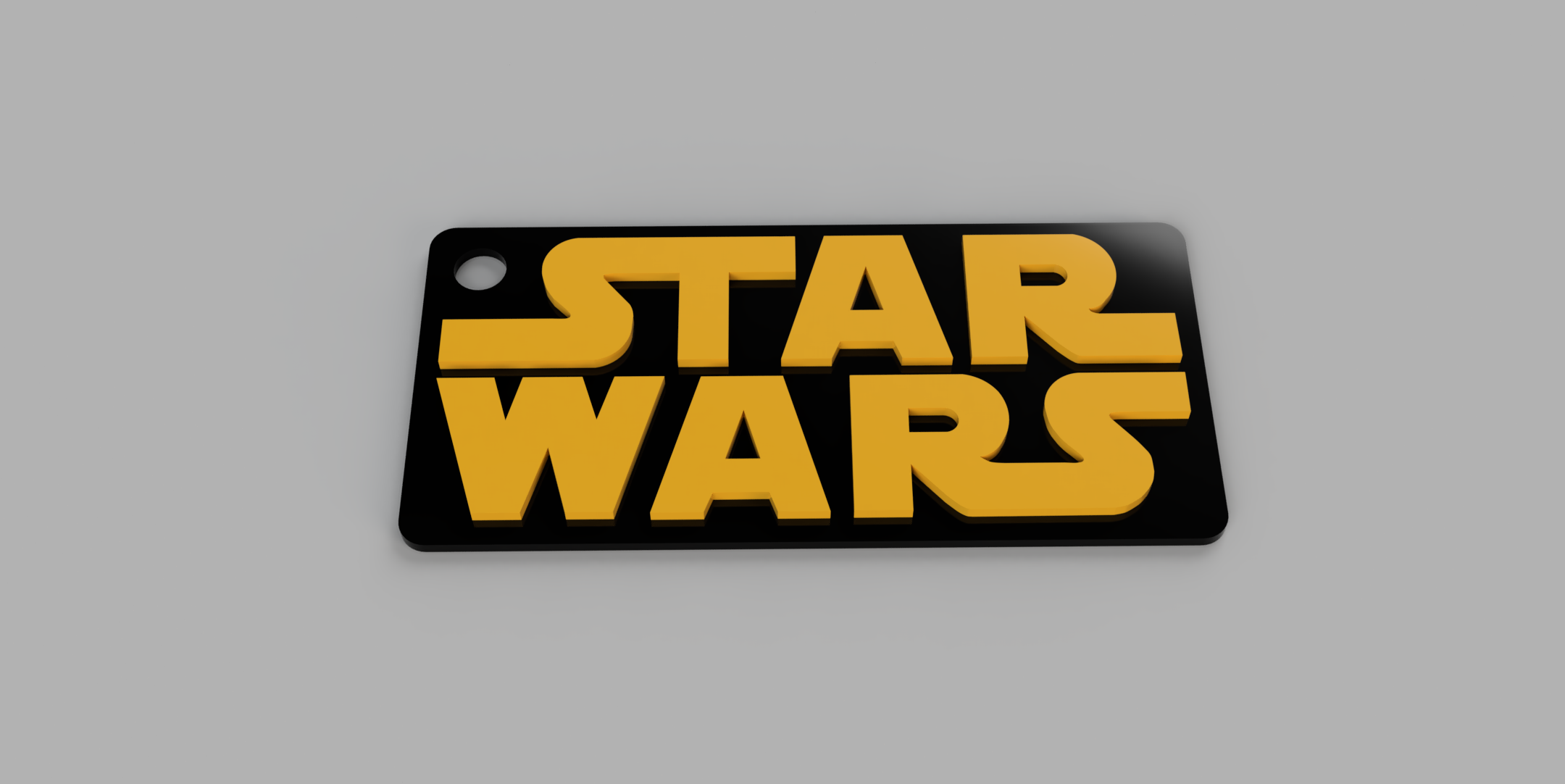 Star wars Classic Logo Keychain
