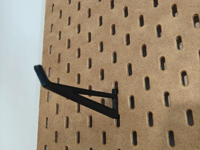 Reinforced 100 mm Snap-On Hook for IKEA SKÅDIS