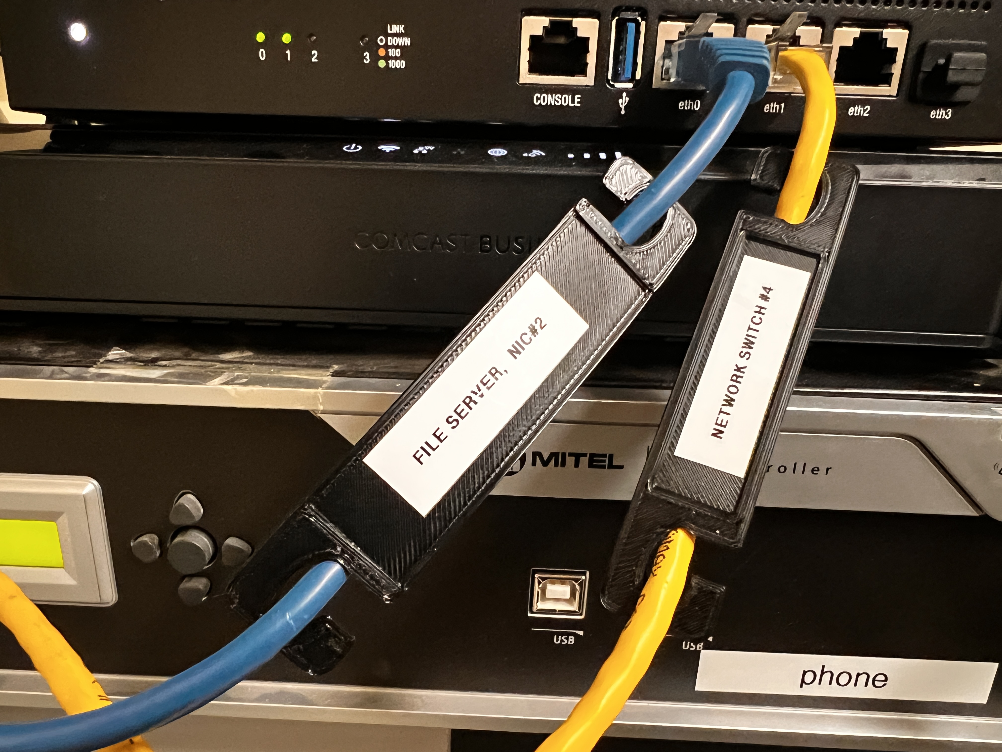 Network Cable Tag