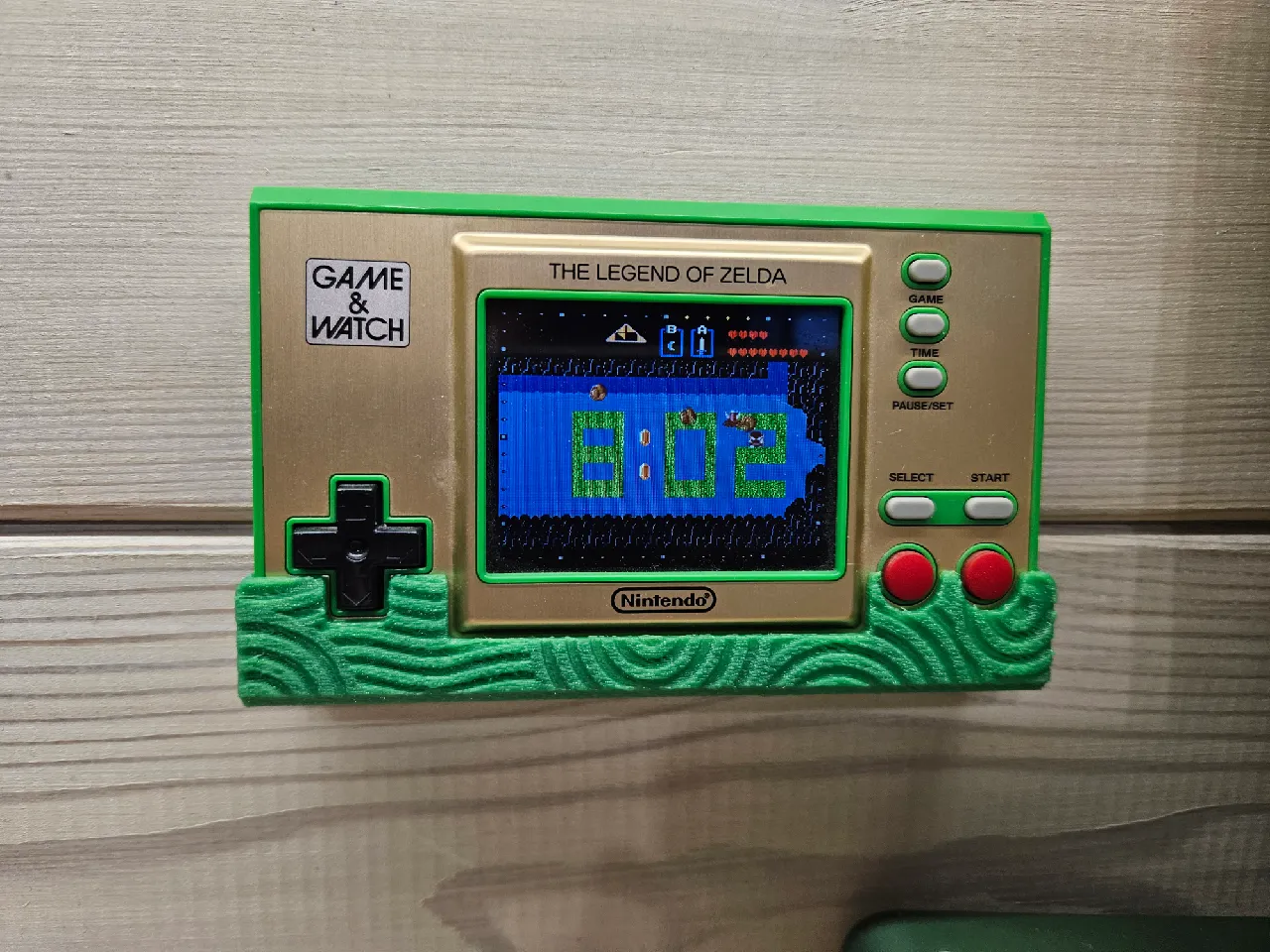 Zelda Styled Stand & Wall Mount for Game & Watch by IBFDA