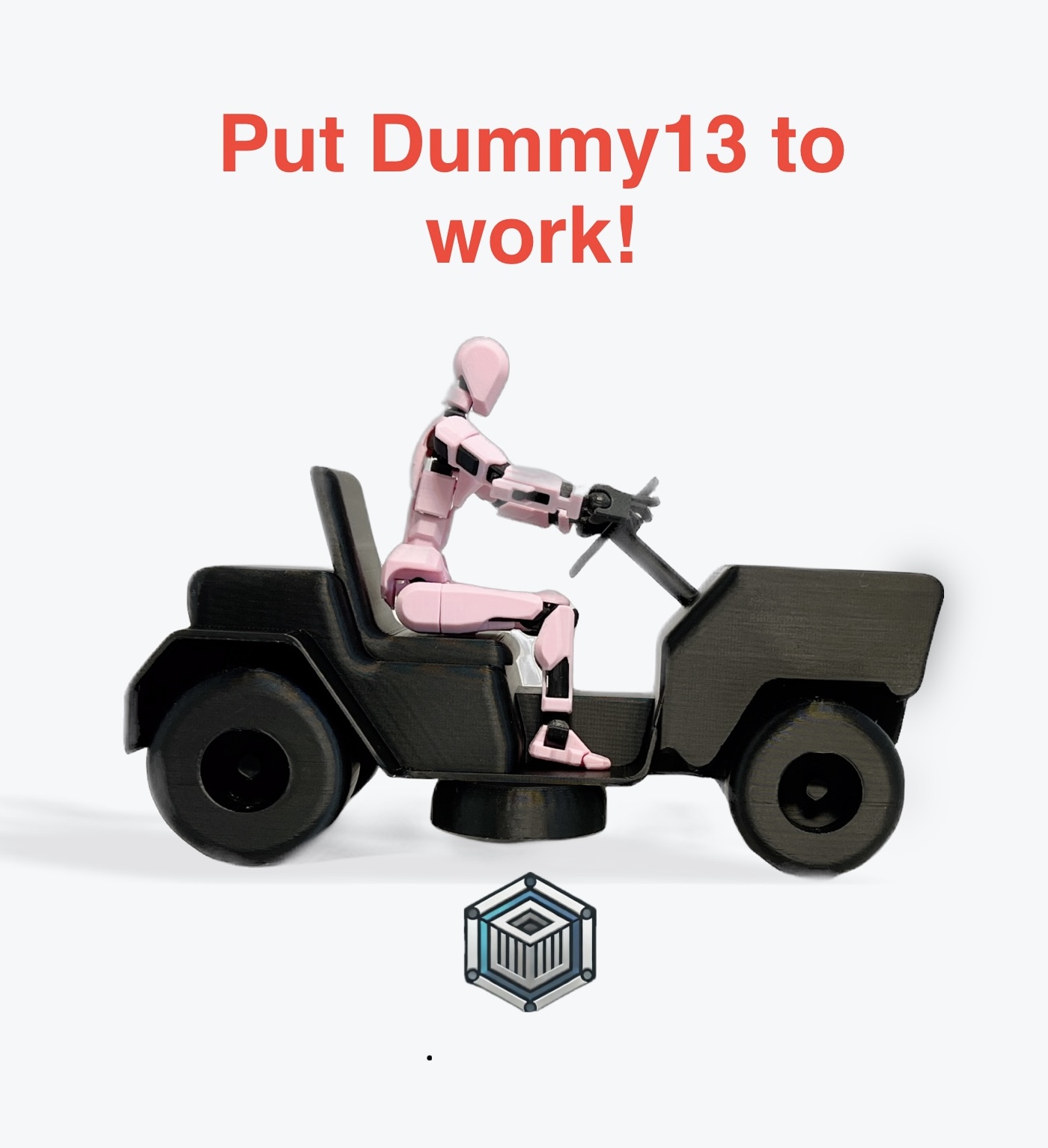 (Beta) Scale lawn tractor for Dummy 13