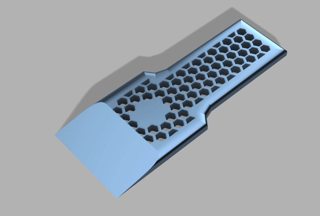 Print bed Hex Scraper