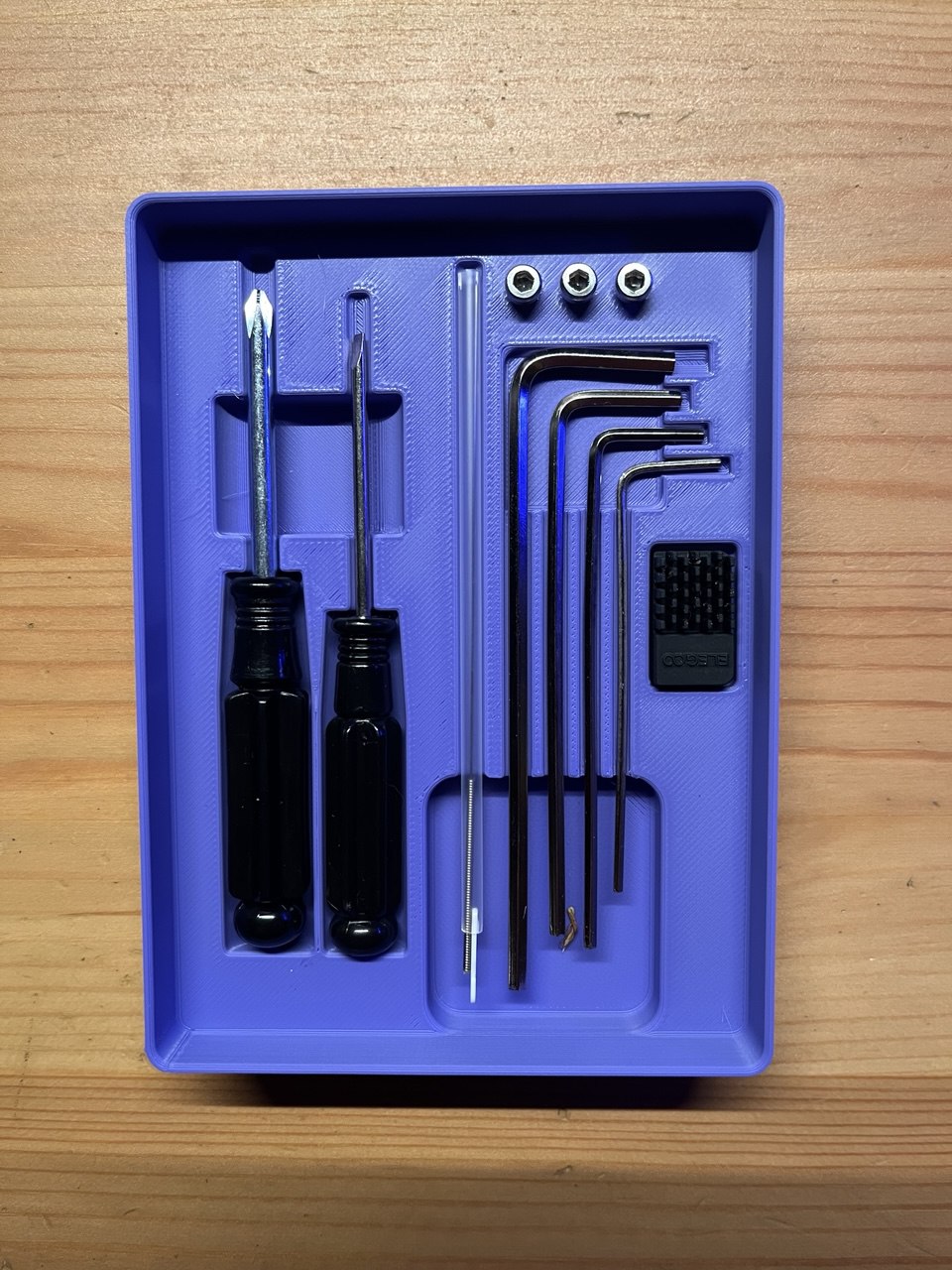 Accessory tray for centauri carbon gridfinity — wydruk 3D