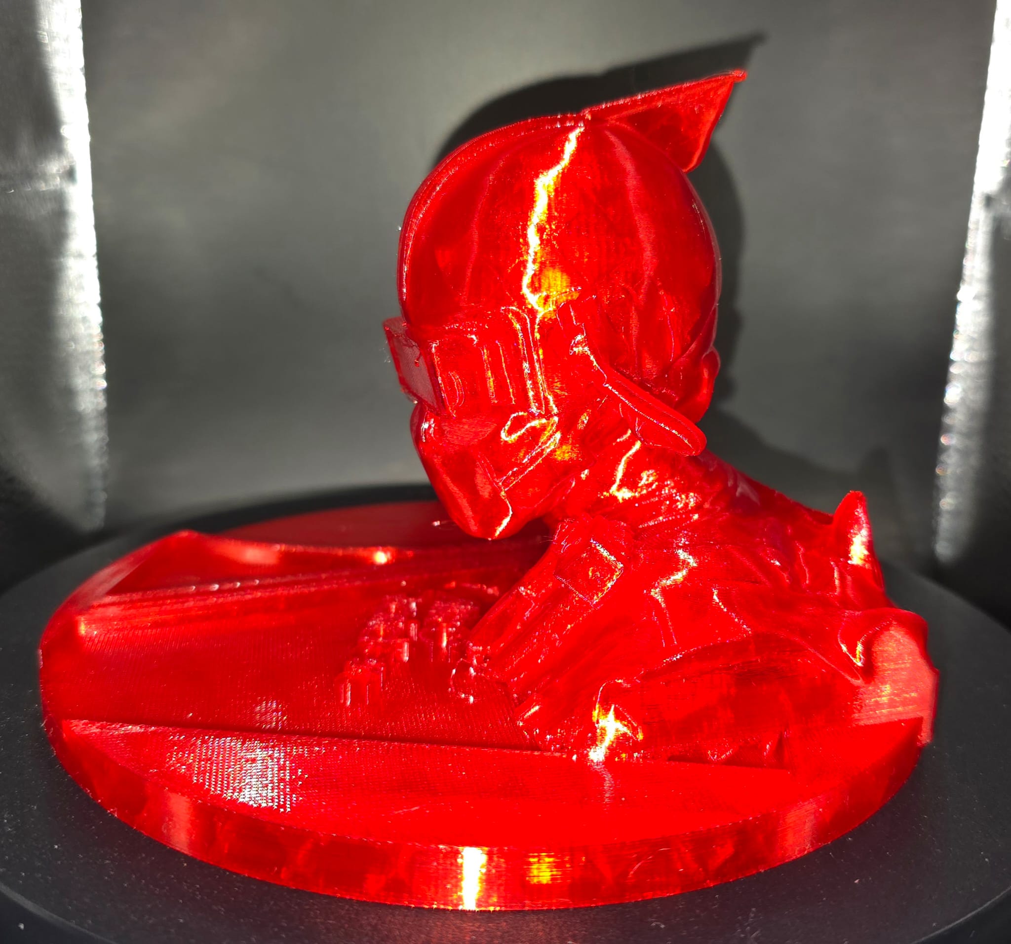 ARC RAIDERS NAME BUST "SFORZA HELLMET" — thumbnail 3