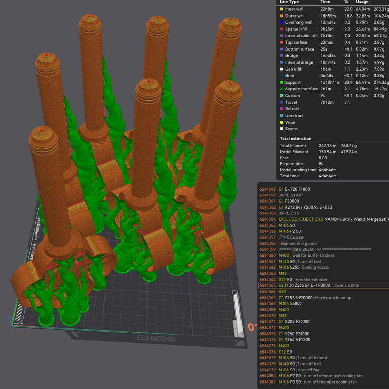 Huntrix Wand Single Piece Remix by Shield 3D Designs | Download free ...