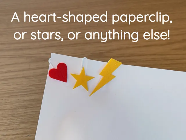 Shaped Paperclips
