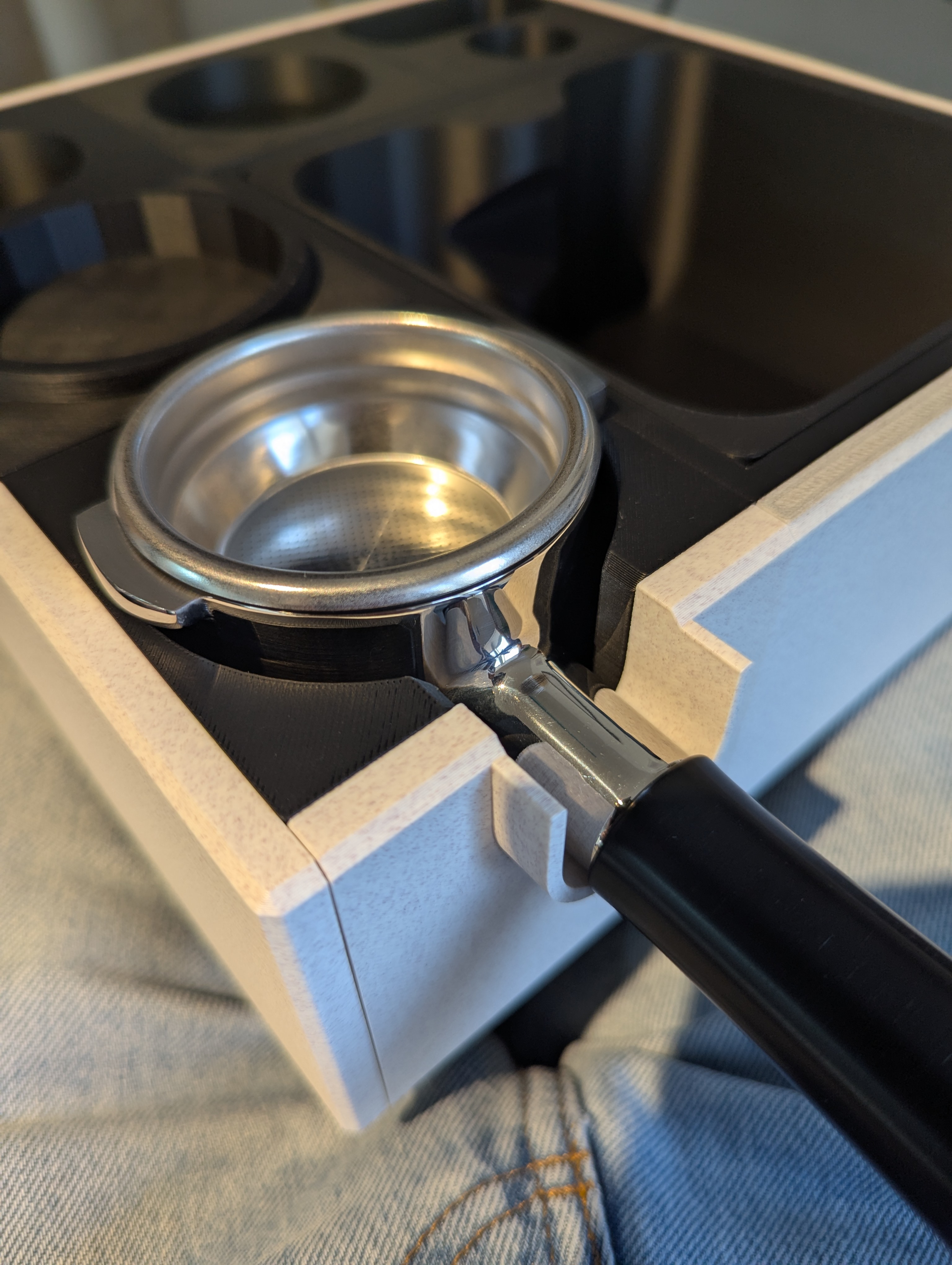 Coffee Block Side Panel Middle Female for 58 mm Portafilter