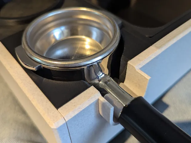 Coffee Block Side Panel Middle Female for 58 mm Portafilter