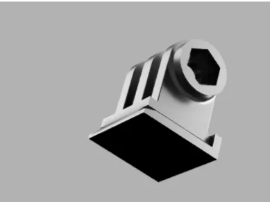 Gopro Hot Shoe Mount whith thread for tripod