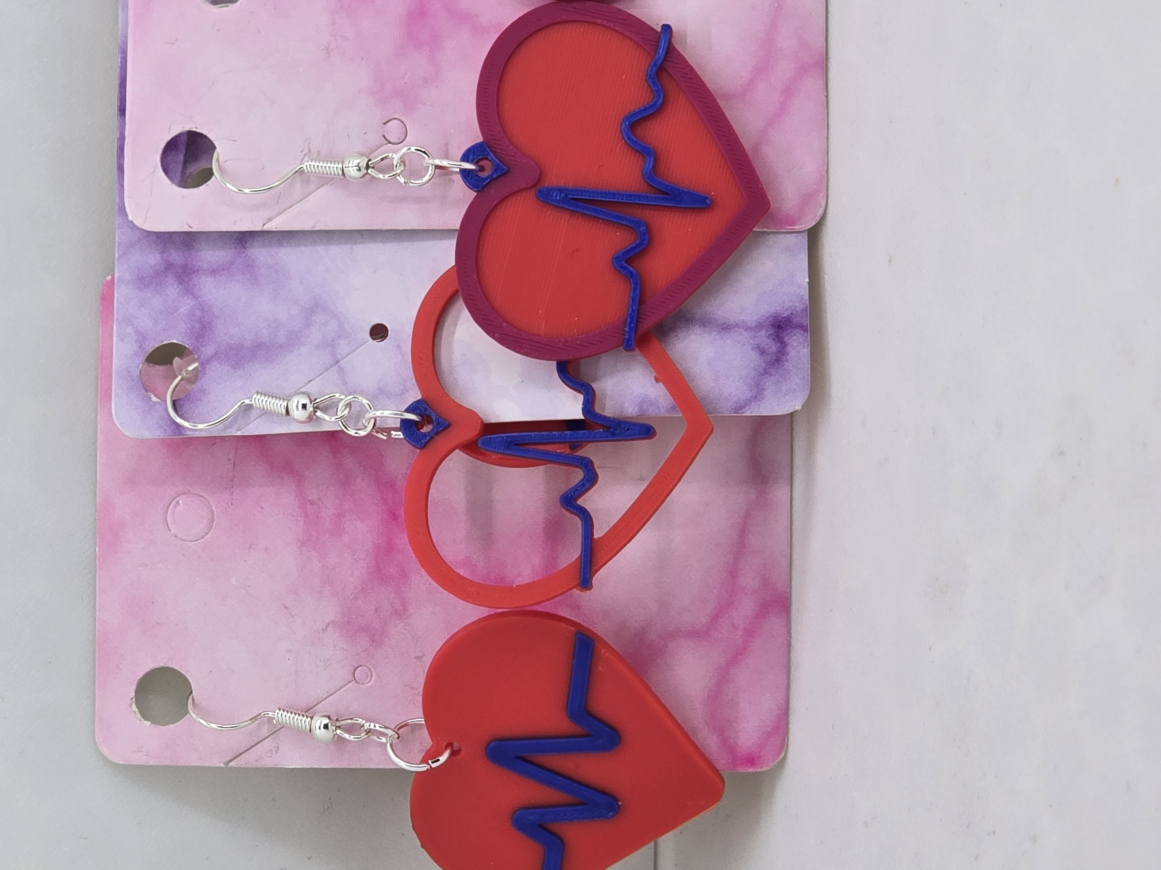 Electro-Heart Earrings