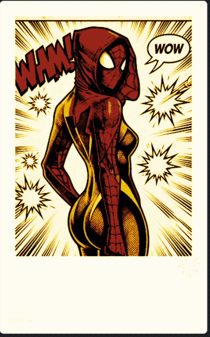 Spider-Inspired Hooded Comic Figure – Stylized Wall Crawler Bust/Statue