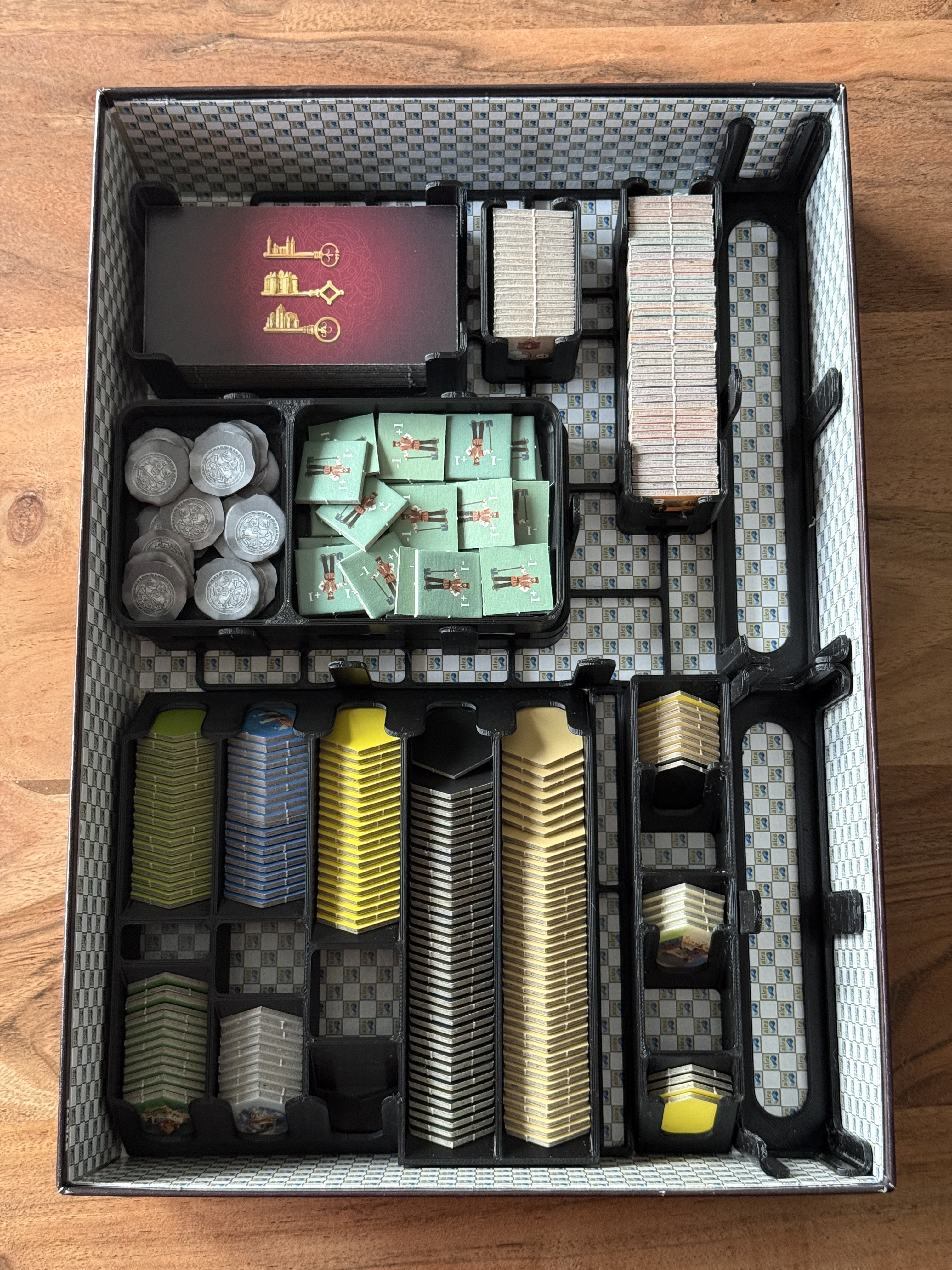 The Castles of Burgundy Anniversary (2019) - Inserts / Organizer