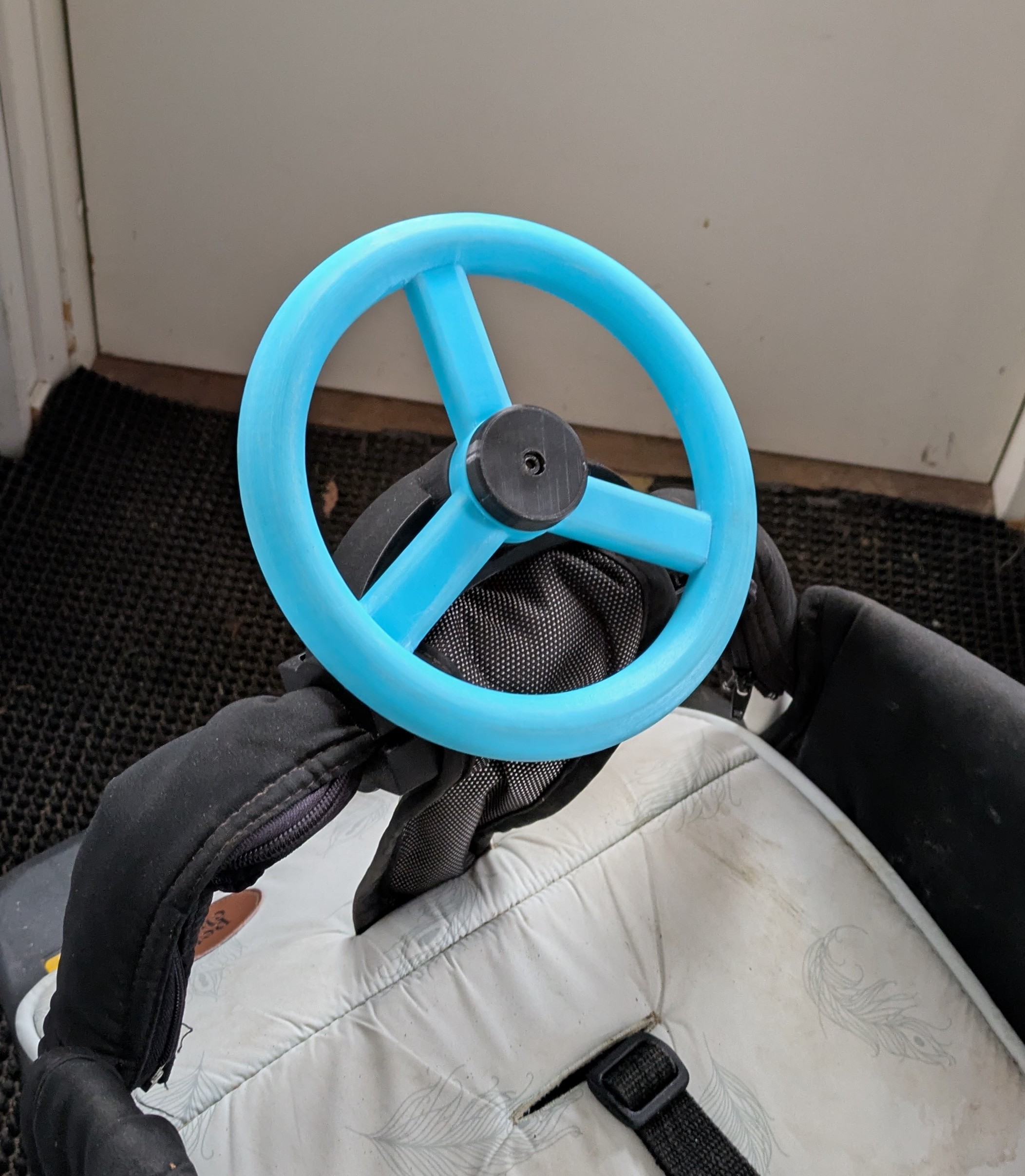 Steering wheel for stroller