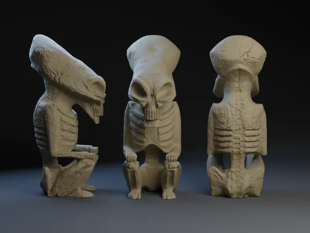 Alien Carved Artifact