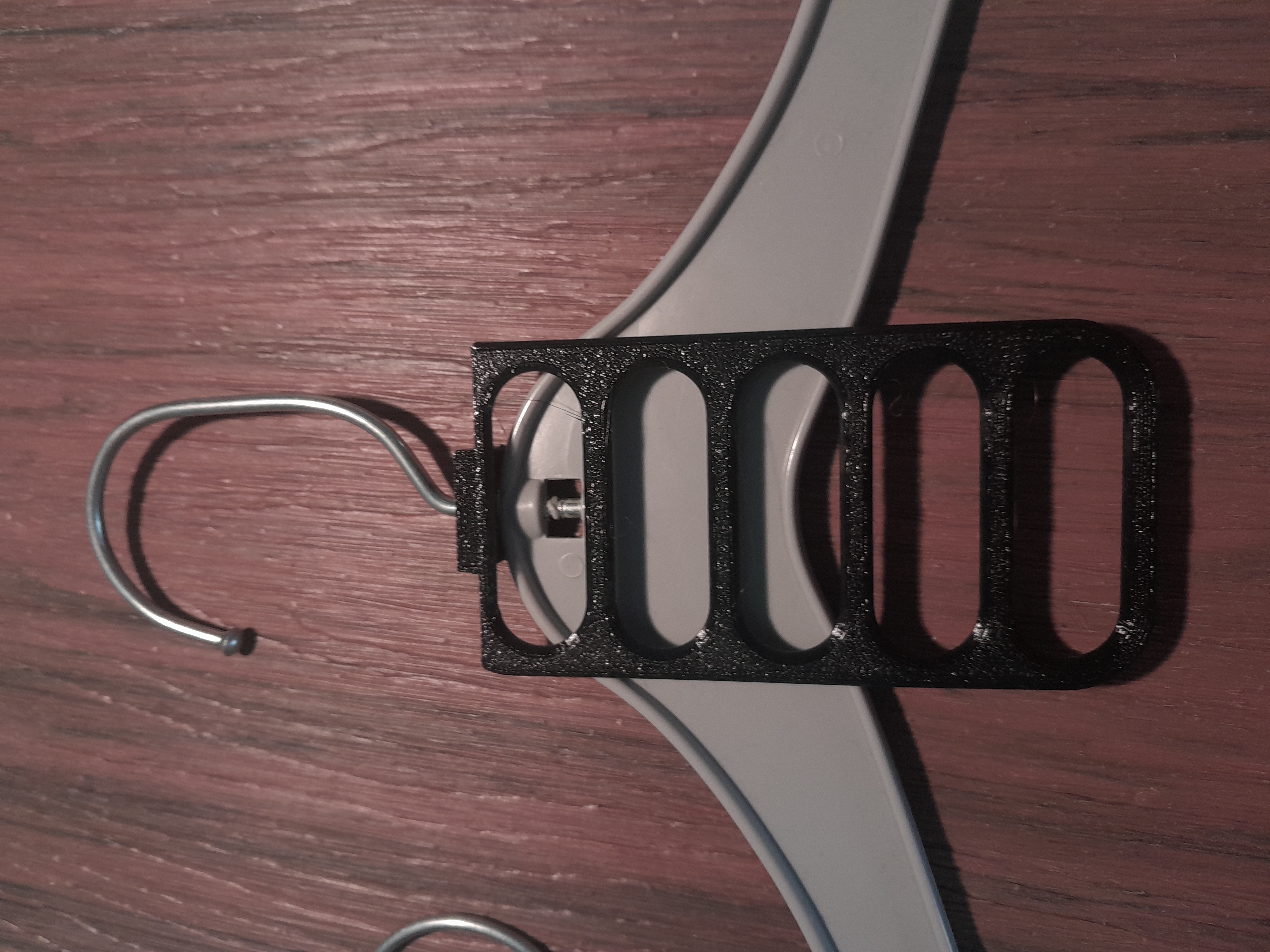 Tie Hanger or Belt Hanger on Coat Hanger
