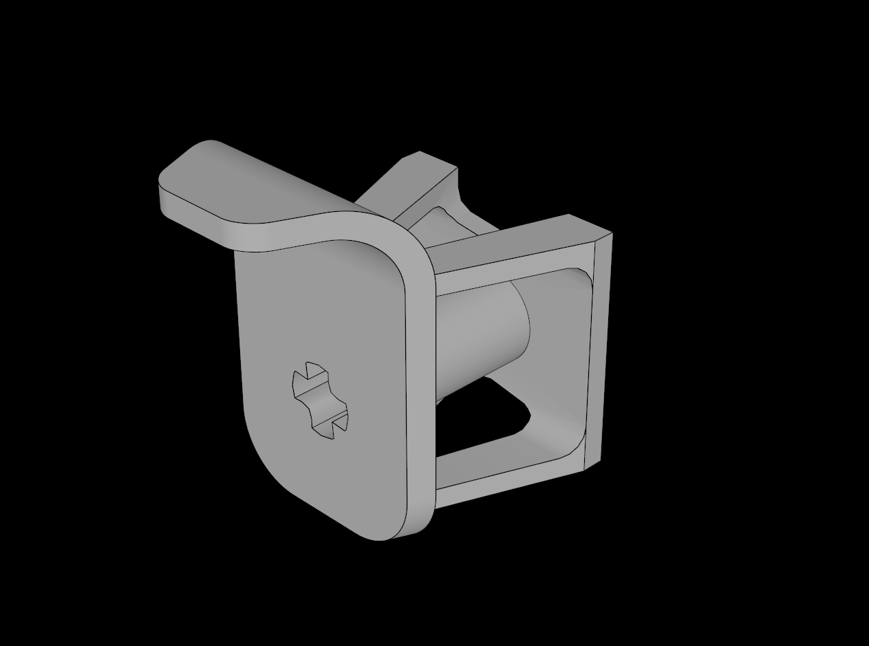 Lego Compatible (6813.dat) Suspension with Fender and Axlehole