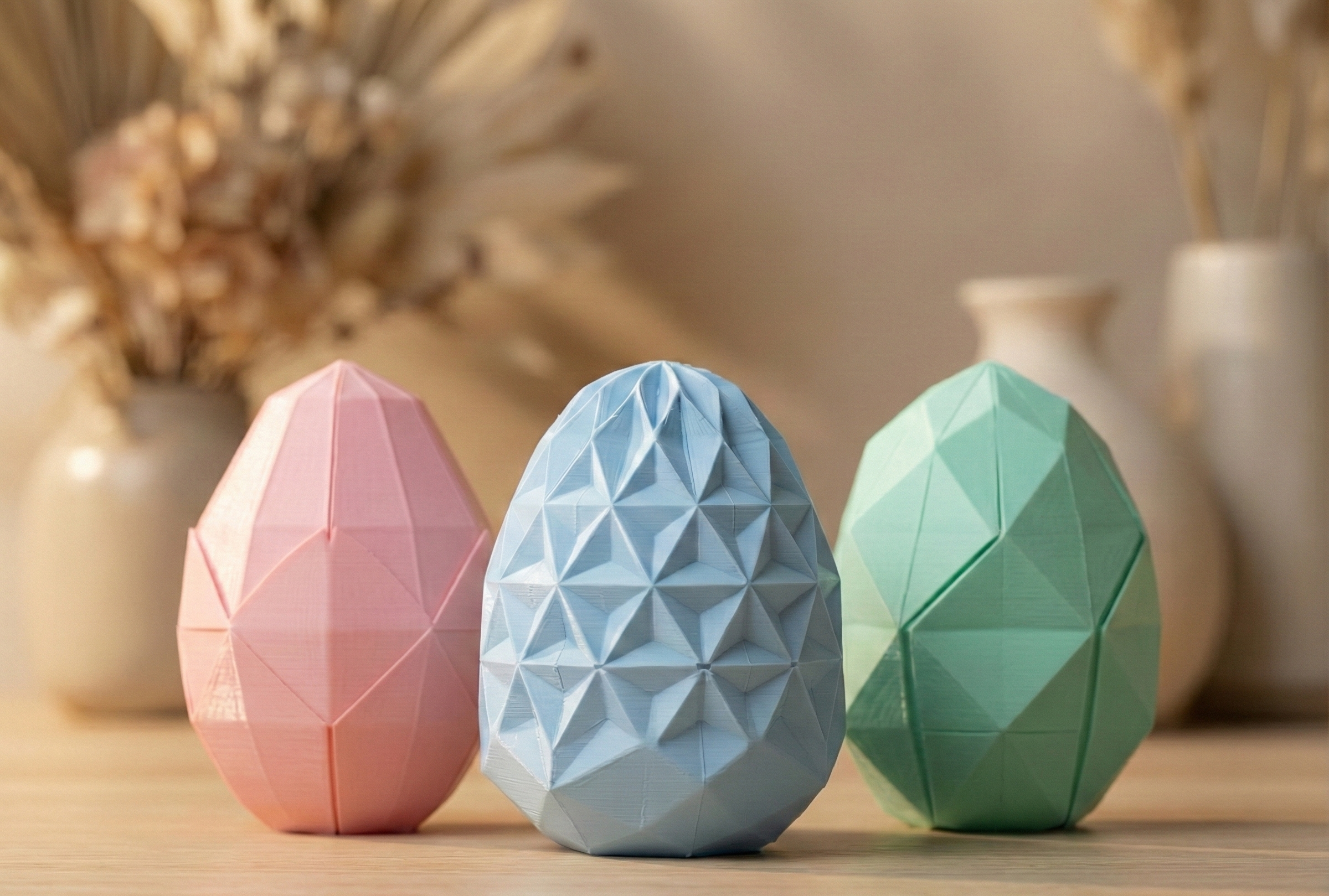 Origami Easter Eggs - Minimalist Decor Vol. 1