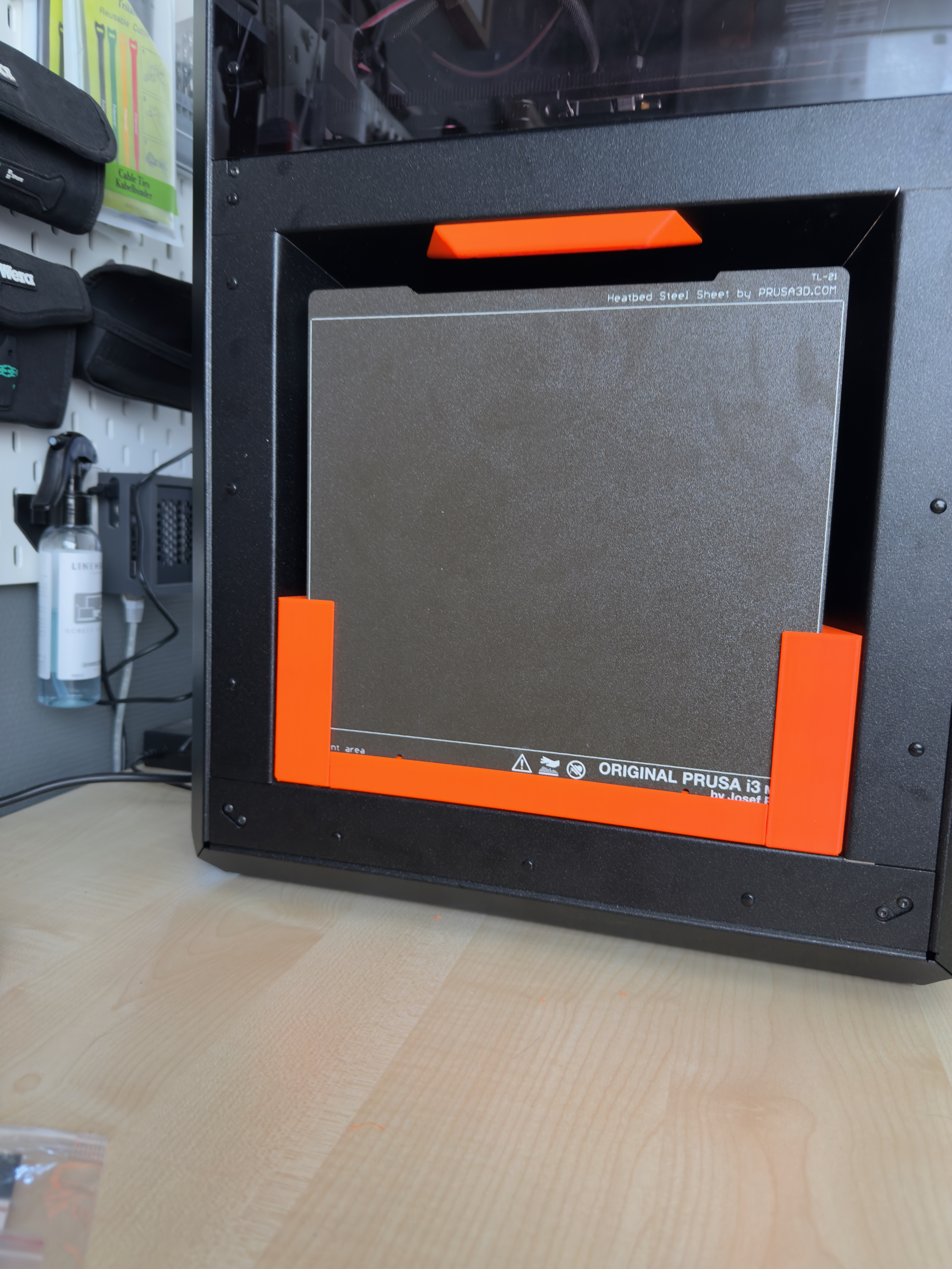 Buildplate storage for the Prusa Core One
