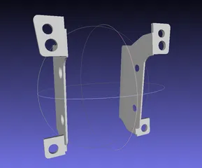 Toyota Solara Radio Mounting Brackets for Android CarPlay Stereo