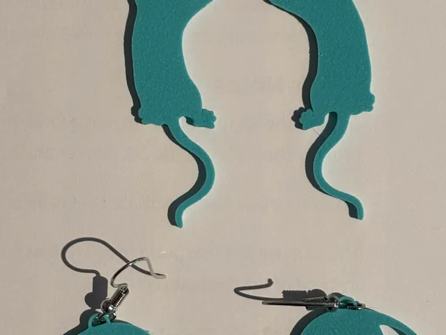 Rat Earrings