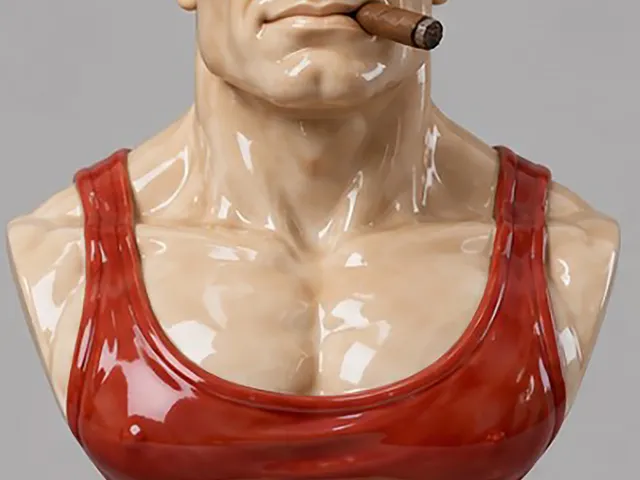 Duke Nukem bust