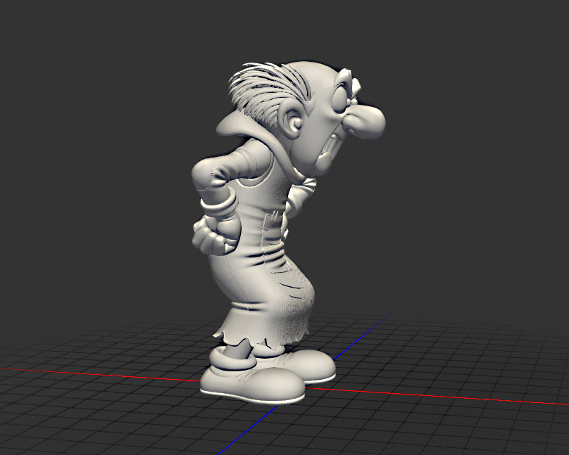Miniatura 2 do modelo 3D gargamel