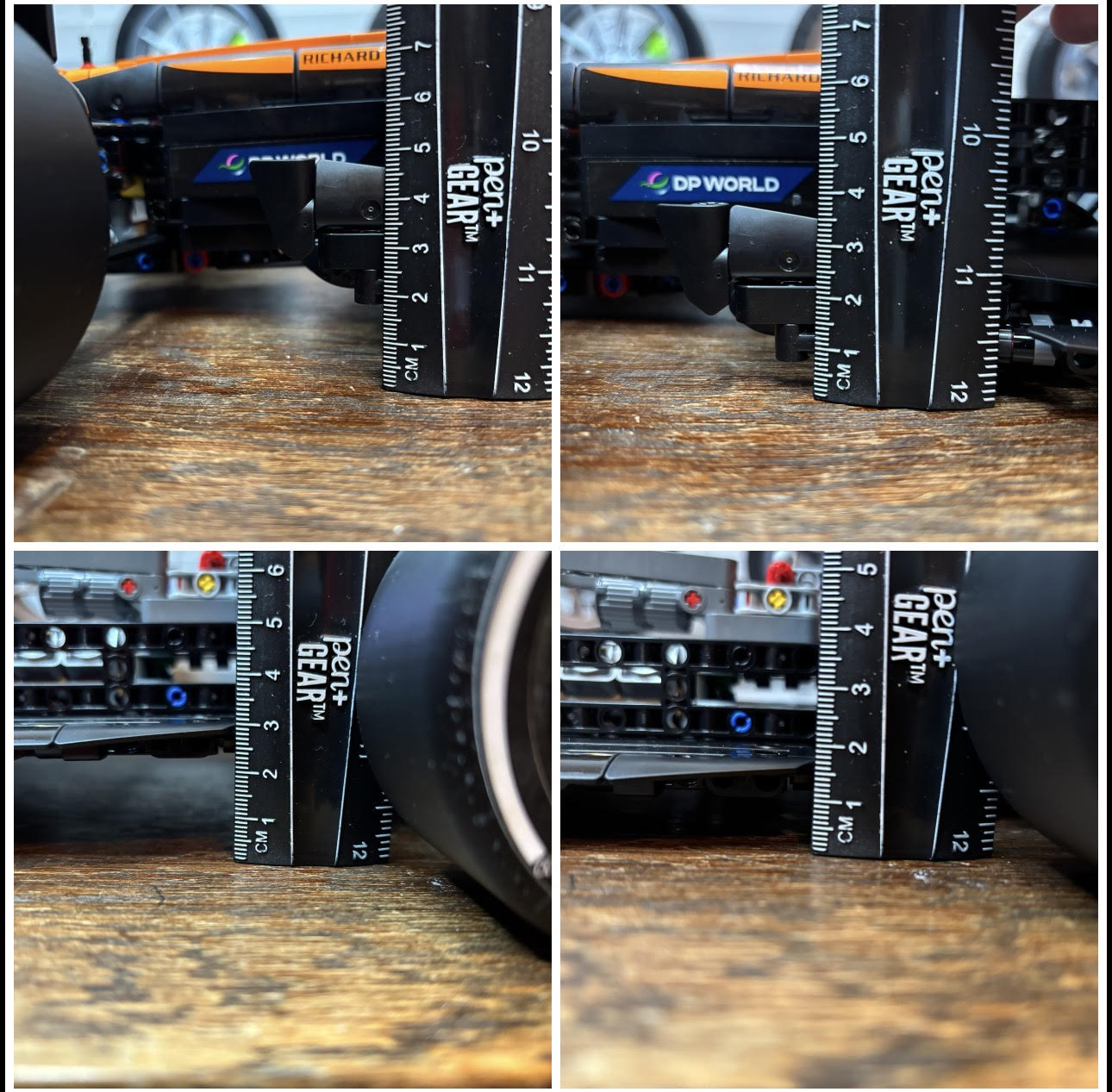 MCL39 Lego Technic F1 Lowering Push Rods