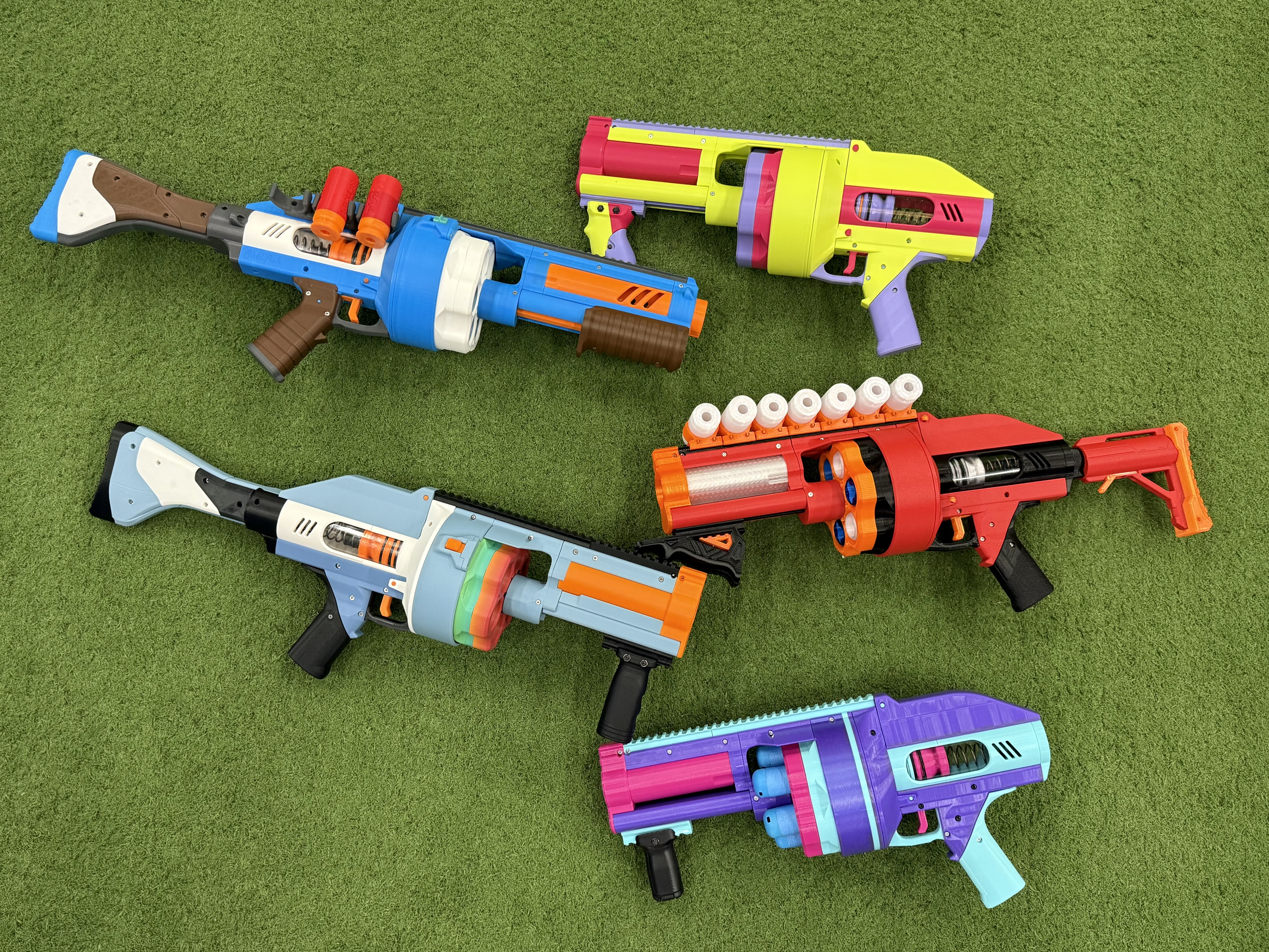 Miniatura 4 do modelo 3D Shellfish - a Silly Shell-ejecting Revolver Blaster
