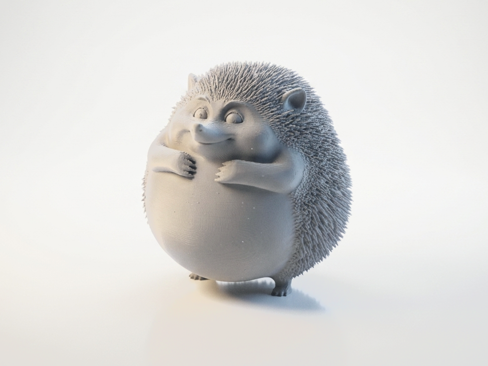 Happy Hedgehog Figurine Animal 3D Printable