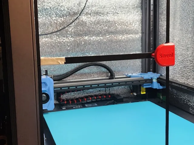 Reverse Engineered SV08 Official Enclosure Doors Template