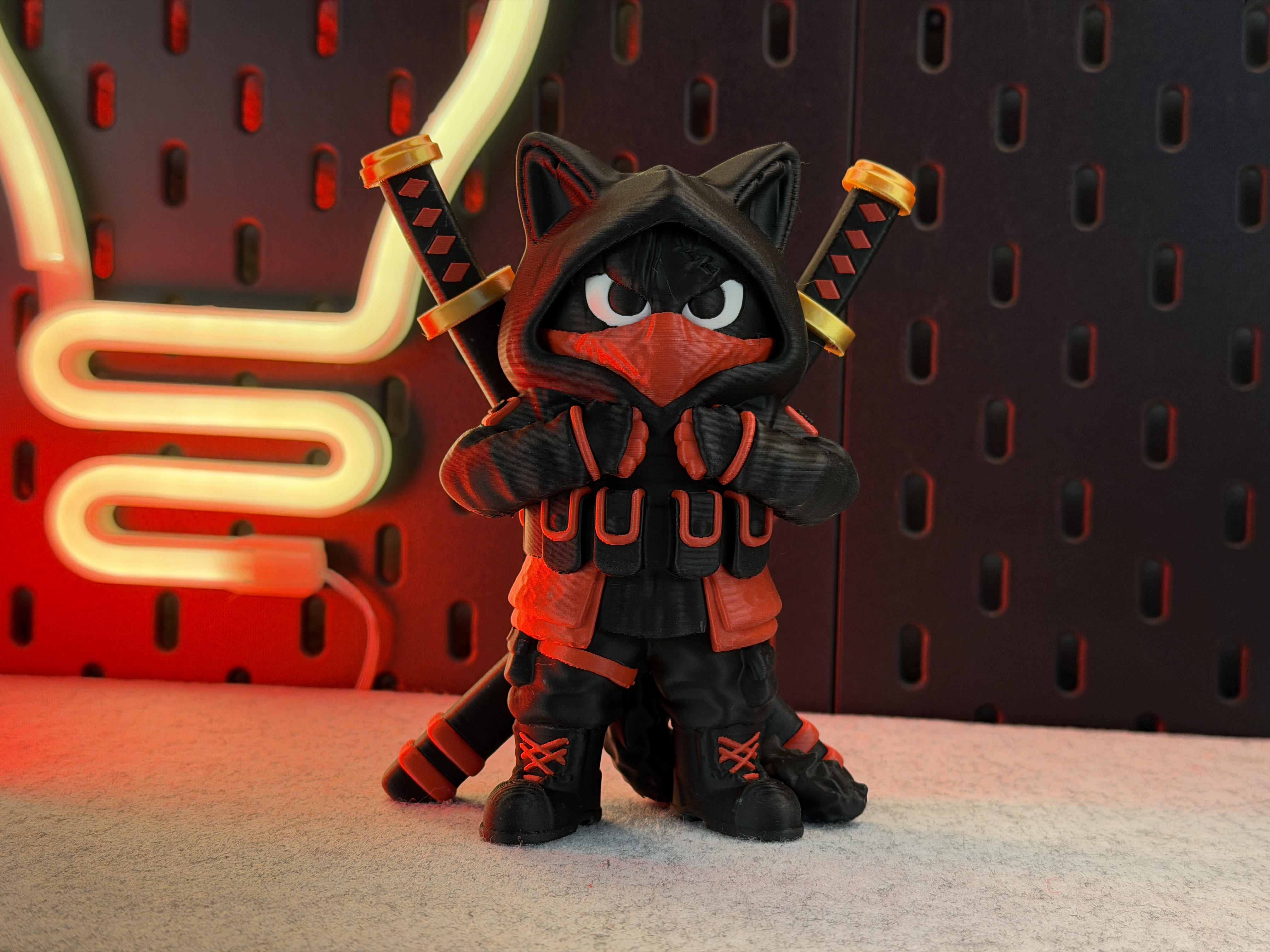 Miniatura 2 do modelo 3D Ninja Cat