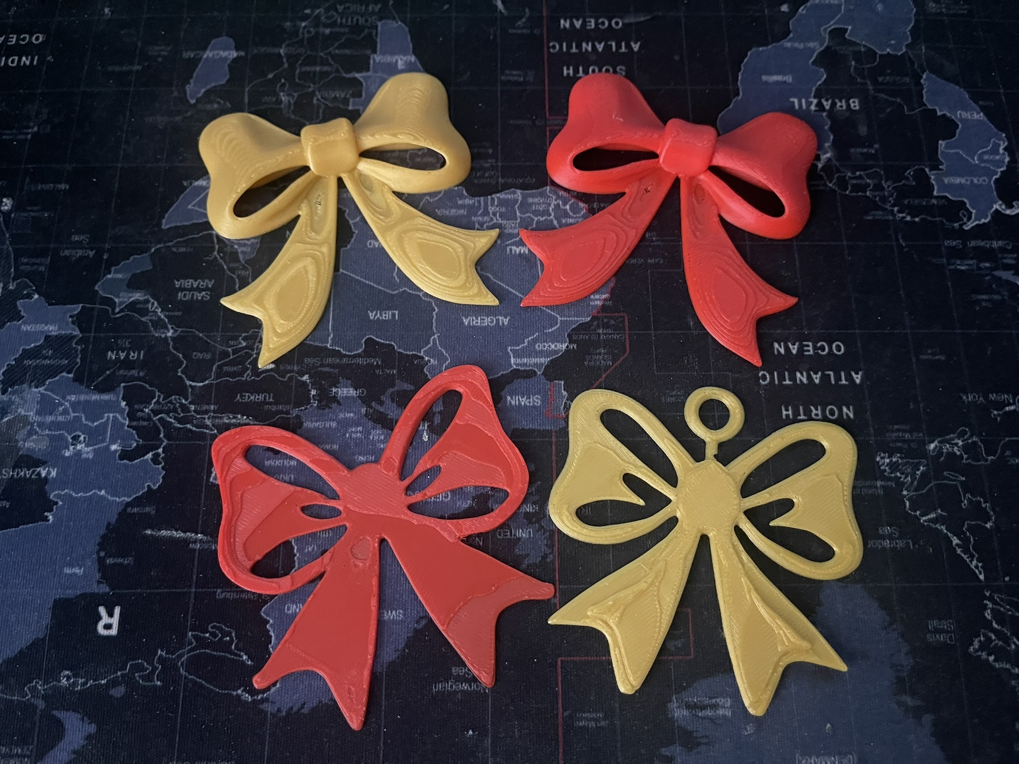 Decorative Bow Set – 3 Unique Designs for Year-Round Crafting