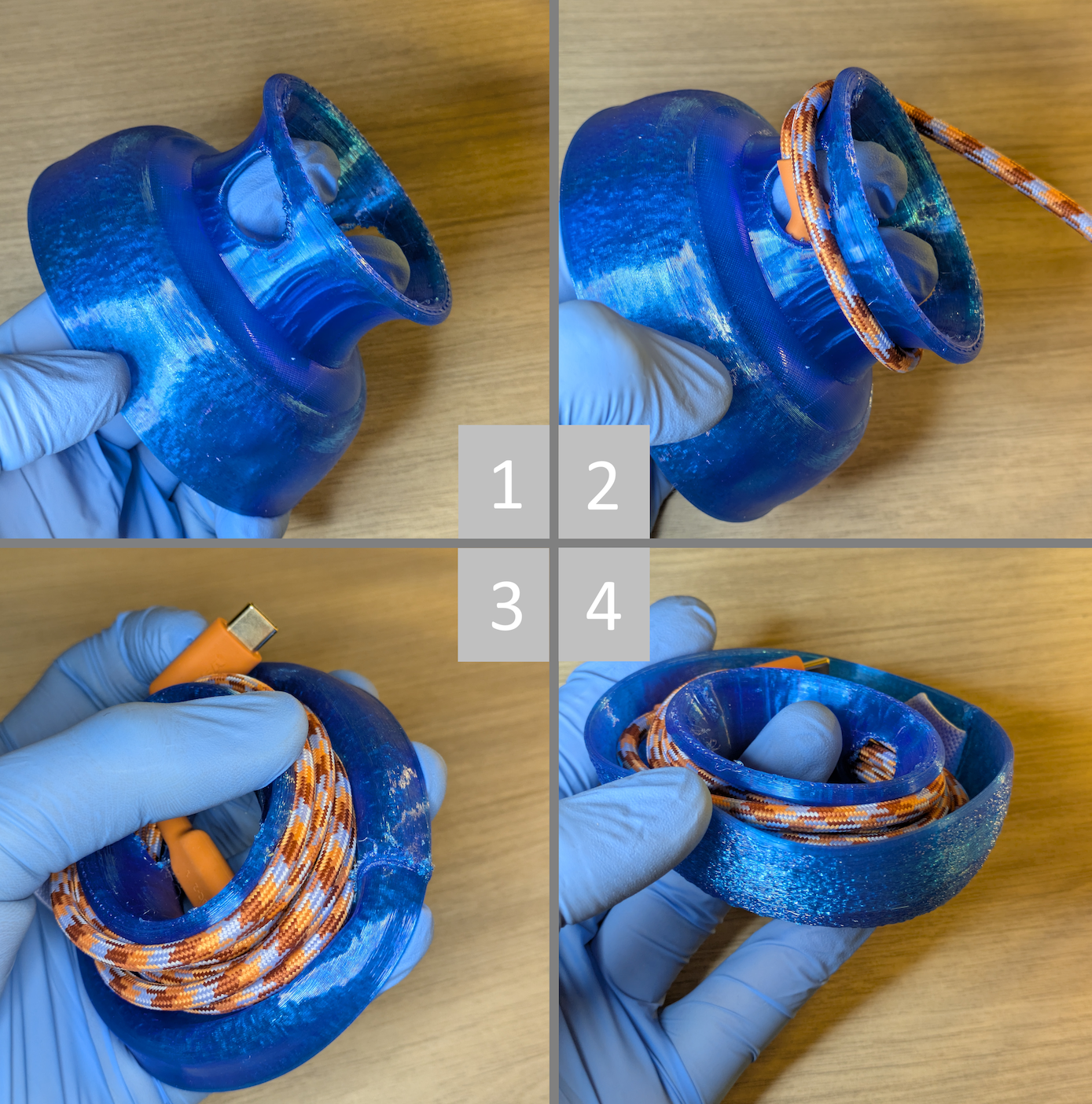 Cable storage - flexible wrapper — miniatura 5