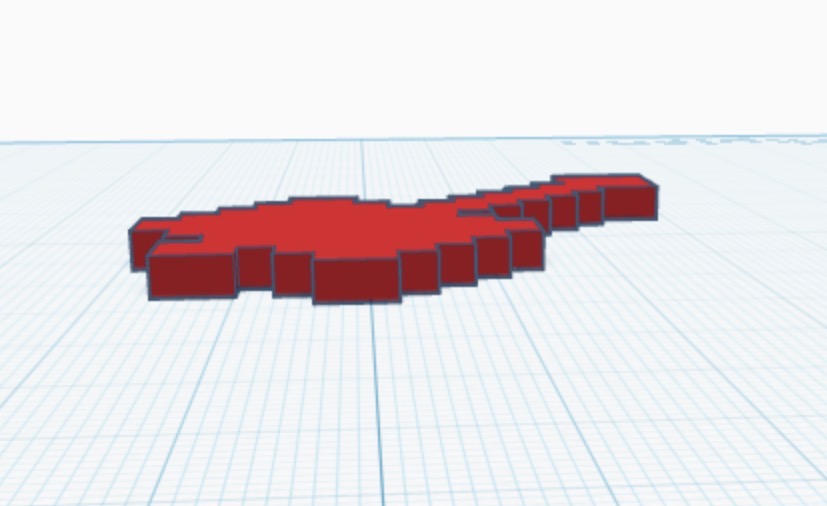 Minecraft mace 2D and 3D — miniatura 2