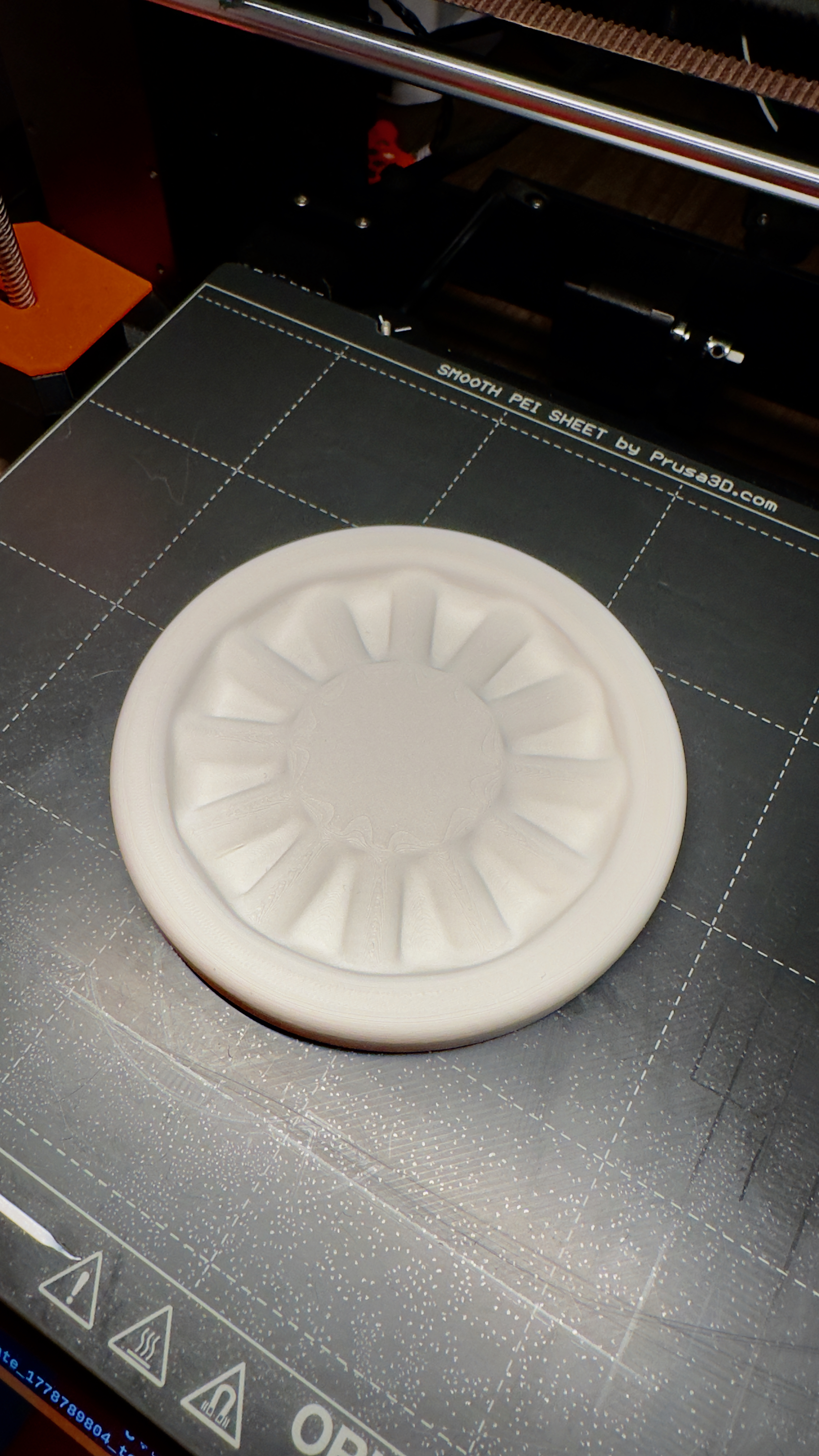 Classic Czech Beer Coaster – Porcelain Style Replica