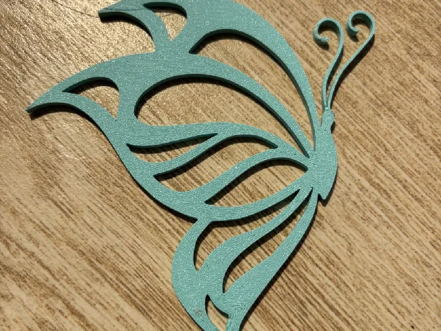 Hangable Butterfly Wall Art Decoration