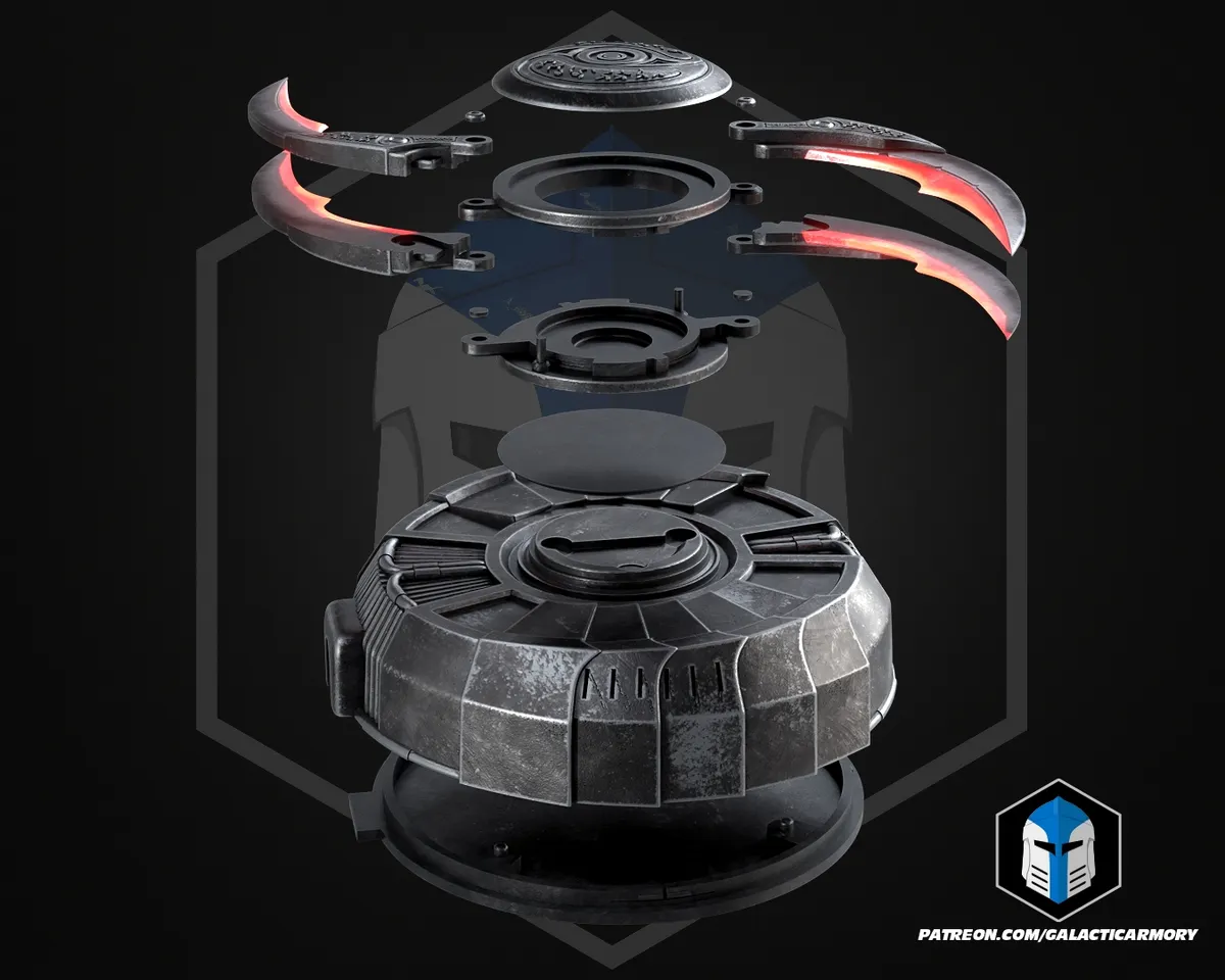 Predator: Badlands Levitating Shuriken - 3D Print Files by