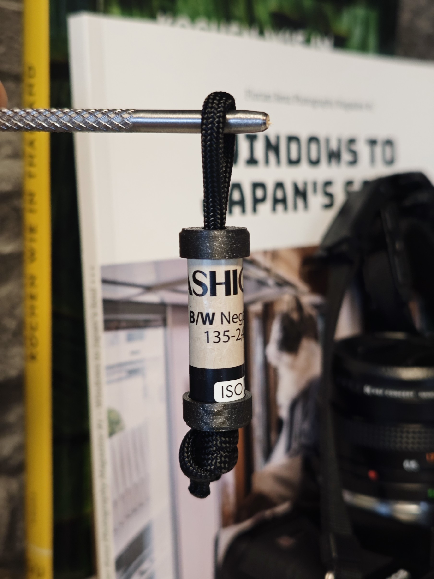 Cylindrical film reminder