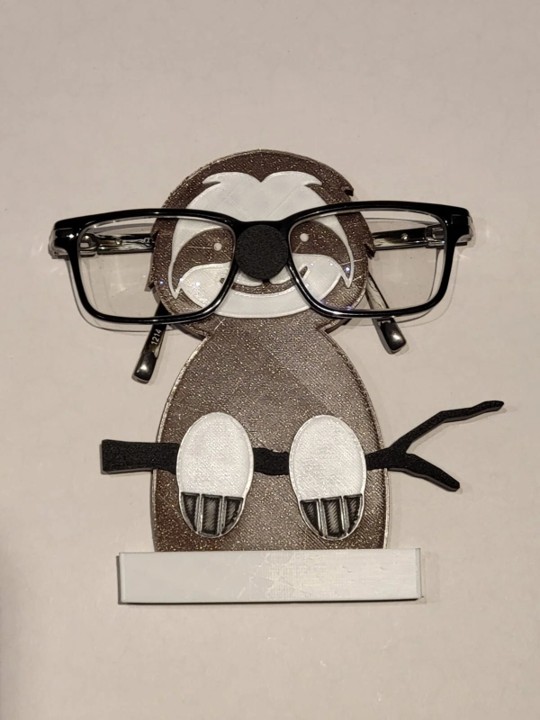 Sloth (sun)glasses holder 3 colors no MMU/AMS needed