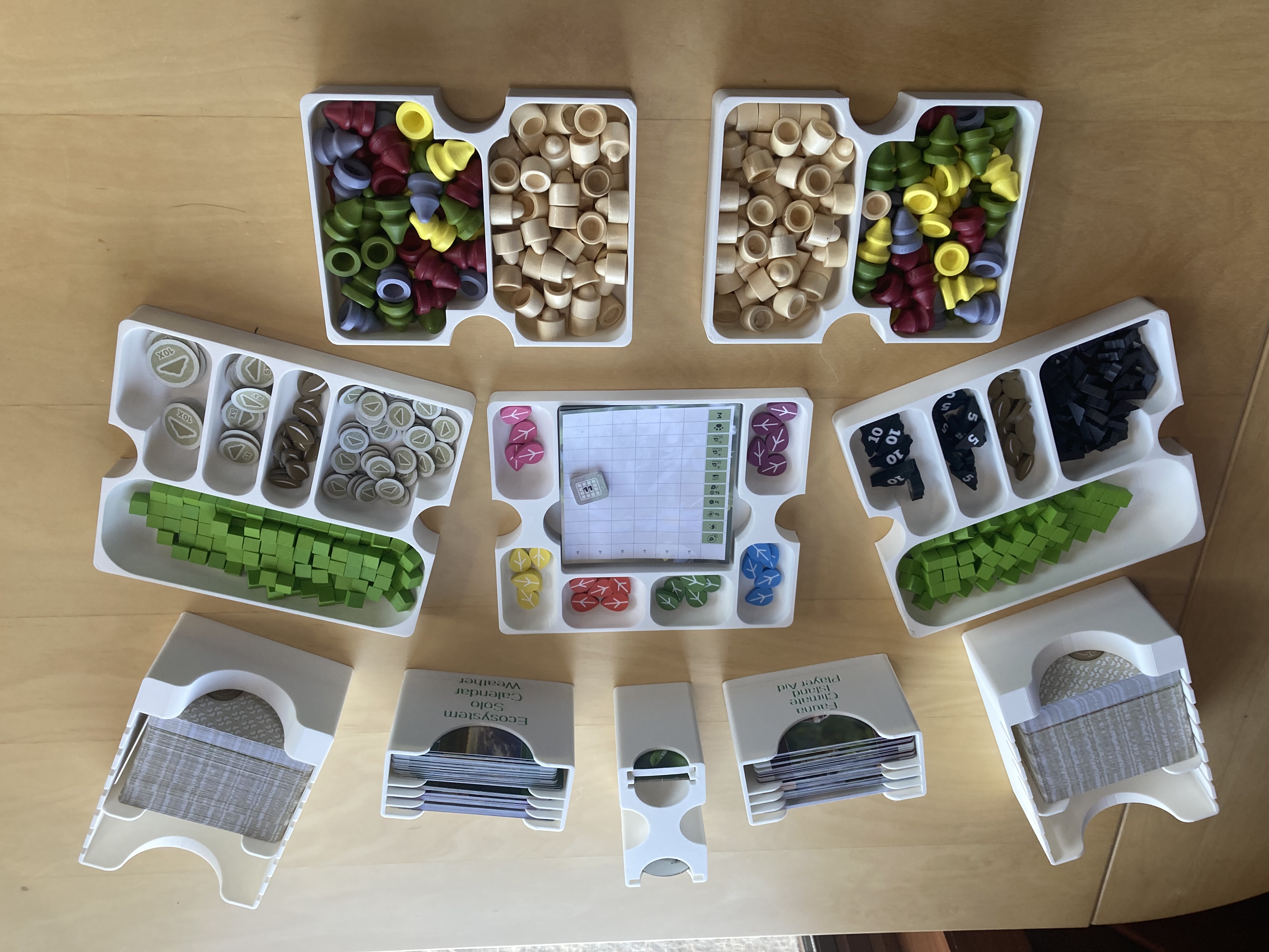Earth Board Game + Abundance Expansion Organizer