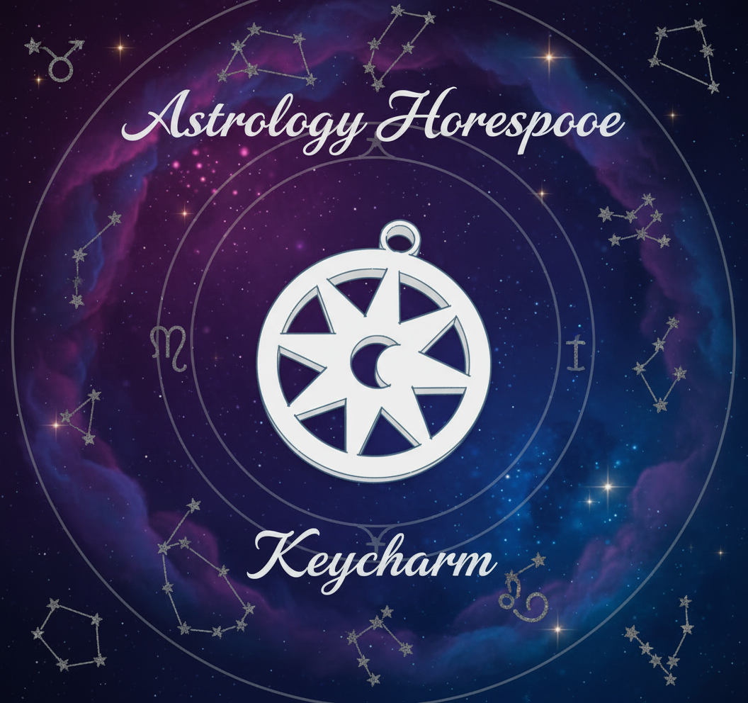 Astrology Horoscope Keychain