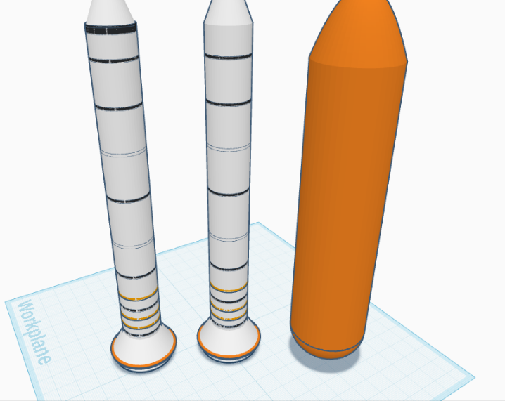 solid and liquid space shuttle booster