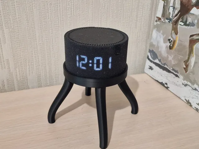 Yandex Station Stand (подставка Яндекс станция с часами)
