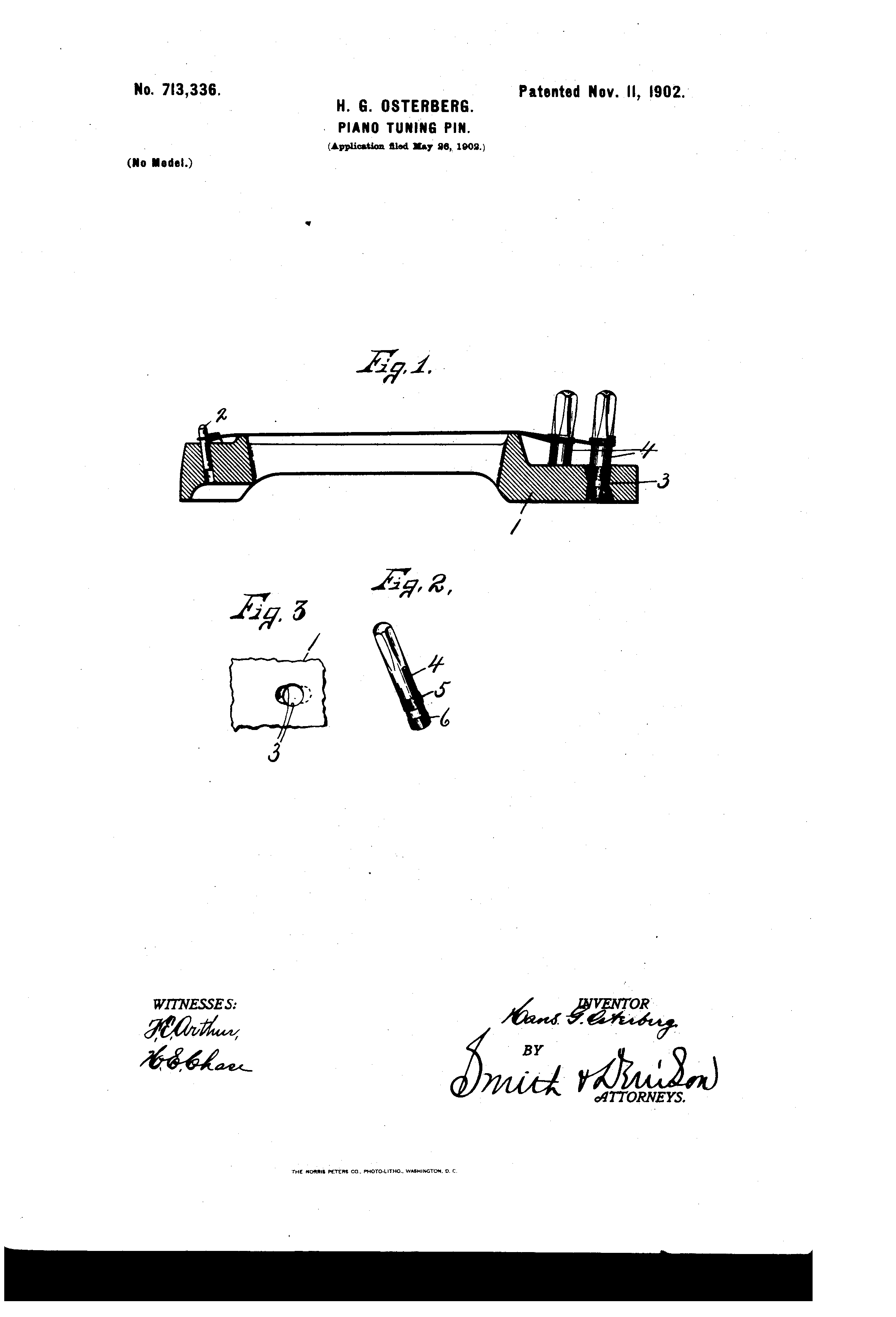 Wegman tuning pin hole guides