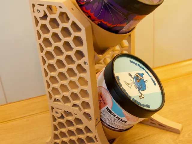 HOLY Energy Drink Tube Stand - Modular, Space-Saving Design for Your Kitchen